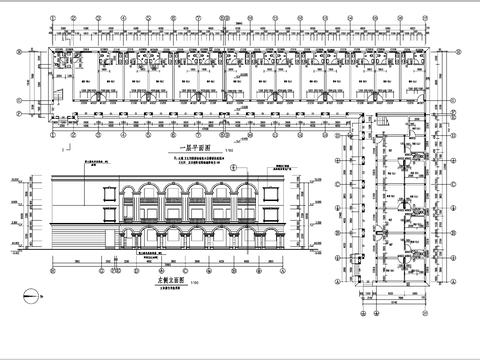  13宿舍楼建筑CAD施工图 