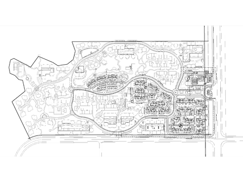  南京山 水华门CAD施工图 