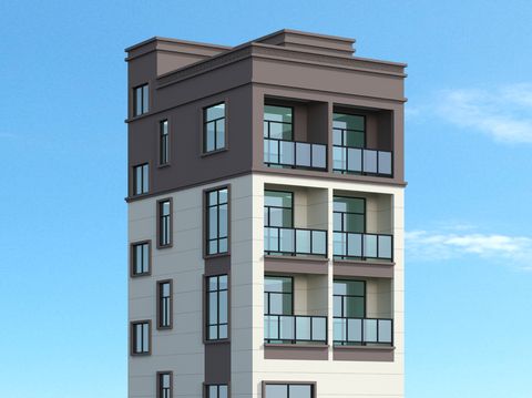  自建房cad施工圖 