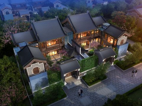  經(jīng)典四合院cad施工圖 