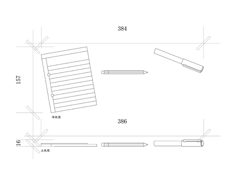  画图工具平面图 