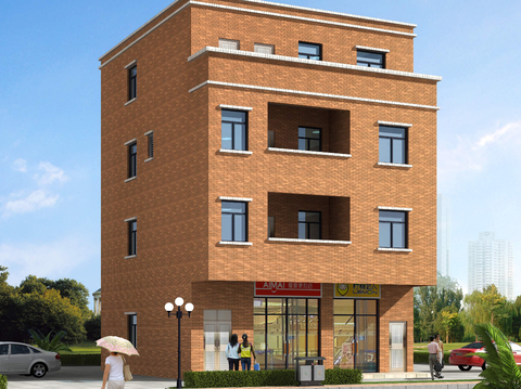  自建房 建筑CAD施工圖 
