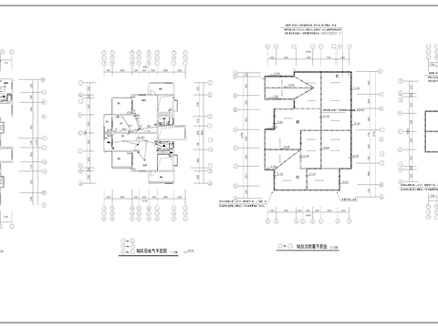  某区沿街商住楼CAD电气图 