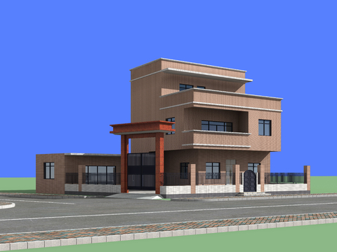  自建房 建筑CAD施工圖 
