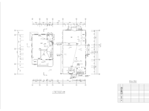  某地工业多层厂房CAD电气图 