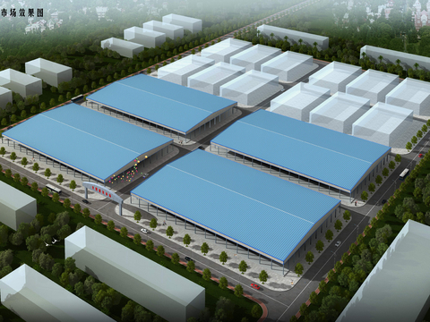  市场工程CAD平面图 