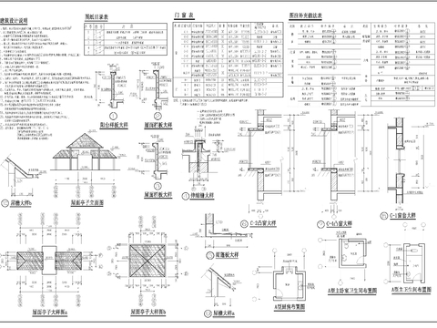  小高层住宅建筑节点大样图 
