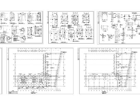  住宅建筑节点大样图 