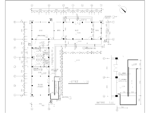  某供電所CAD施工圖 