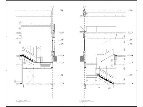  贝聿铭事务所图纸cad大样图 
