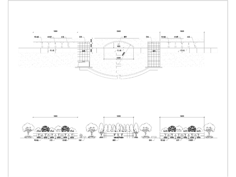  聽濤花園cad施工图 