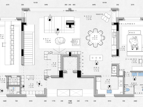  ｜曾師制作｜------3802 家裝方案CAD施工圖 