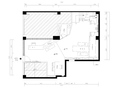  SPA养生馆CAD施工图 