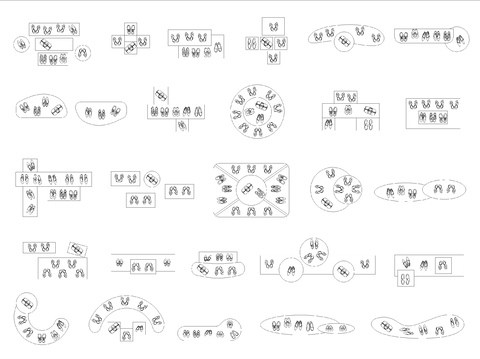  鞋店烟酒店 展柜 展台CAD图库 