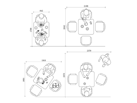  就餐顾客 餐厅宾客cad图库 