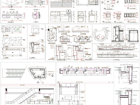  吧台 前台 服务台 接待台 总台cad图库 