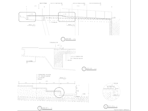  台阶做法详图 节点大样图 