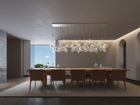  现代酒店民宿效果图 