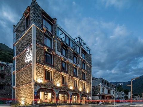  东南亚酒店民宿效果图 