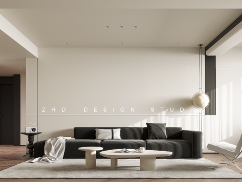  现代客餐厅效果图 