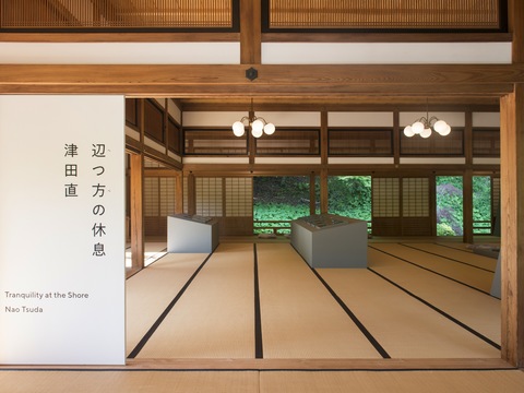  日式展览展厅效果图 