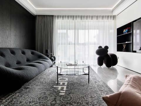  高级灰平层效果图 