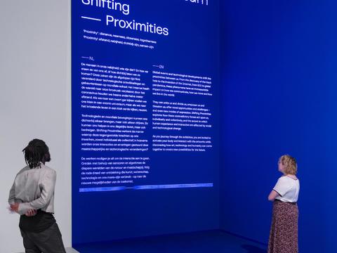  现代展览展厅效果图 