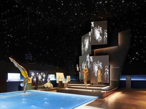  欧式展览展厅效果图 