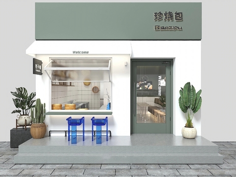  北欧蛋糕甜品效果图 