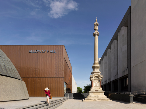  欧式展览展厅效果图 