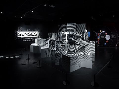  现代展览展厅效果图 