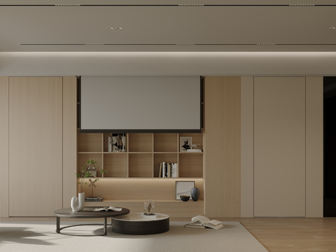  现代客餐厅效果图 