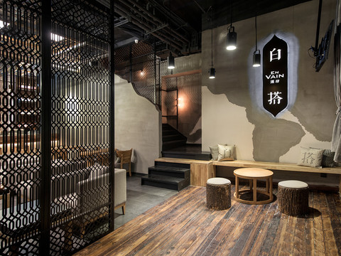  现代酒吧效果图 