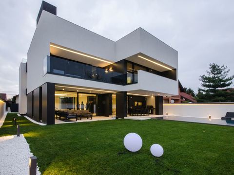  现代居住建筑效果图 