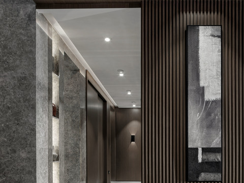  高级灰平层效果图 