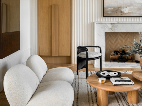  现代简约家装效果图 客厅卧室餐厅 黑白灰效果图 