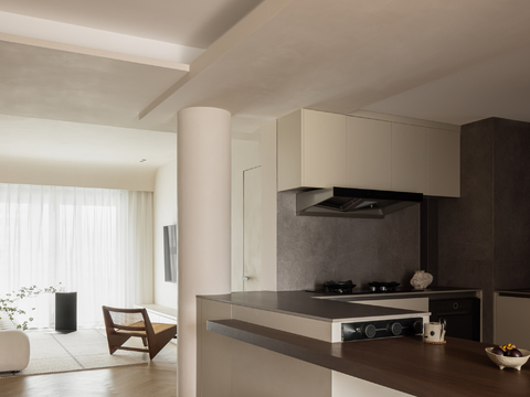  现代家装设计 客厅卧室餐厅 黑白灰 公寓效果图 