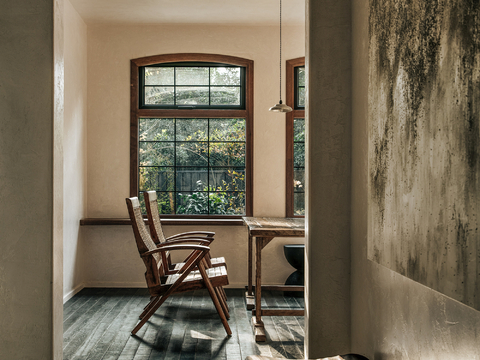  现代侘寂家装设计 客厅卧室餐厅 高级灰 极简设计效果图 