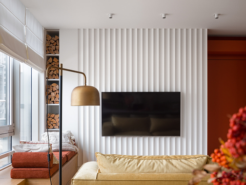  现代侘寂家装设计 客厅卧室餐厅 高级灰 极简设计效果图 