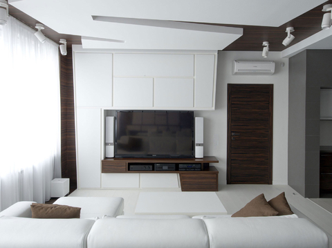  现代工业风家装设计 餐厅客厅卧室效果图 