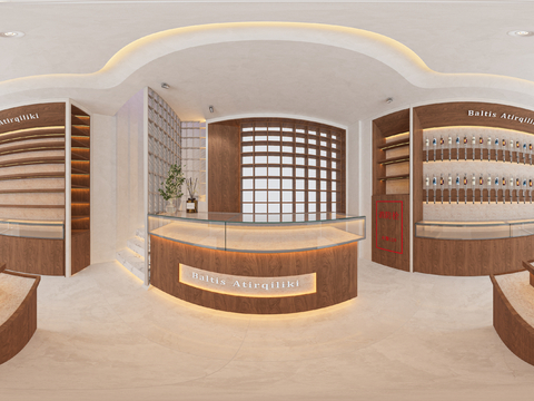  专卖店全景效果图 