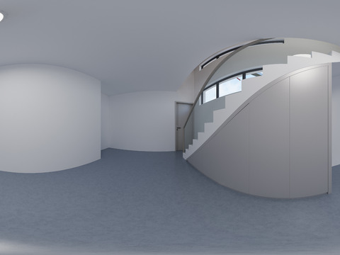  车库全景效果图 