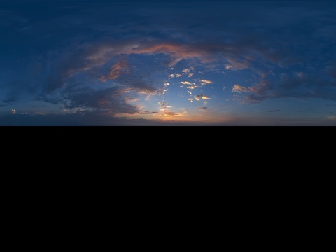  HDR天空高清贴图 