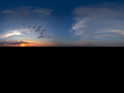  天空高清贴图（干净 简洁） hdr 