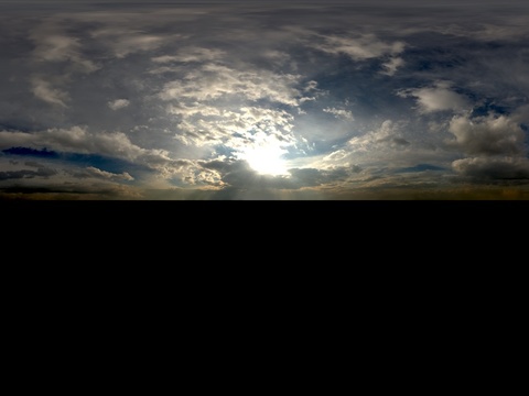  HDR 高清天空贴图 