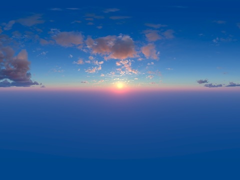  漂亮天空高清环境贴图 HDR 