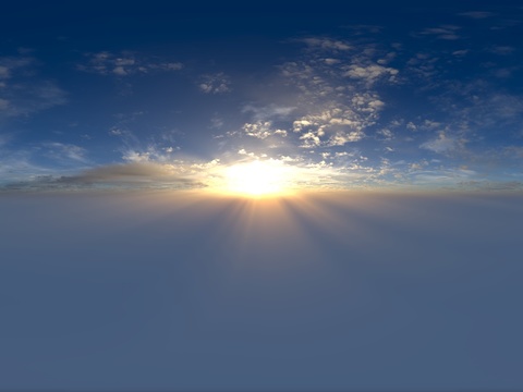  漂亮天空高清环境贴图 HDR 