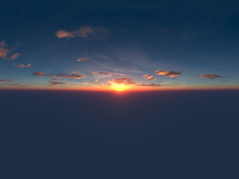  漂亮天空高清环境贴图 HDR 