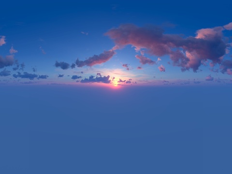  漂亮天空高清环境贴图 HDR 