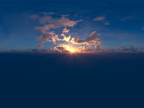  漂亮天空高清环境贴图 HDR 